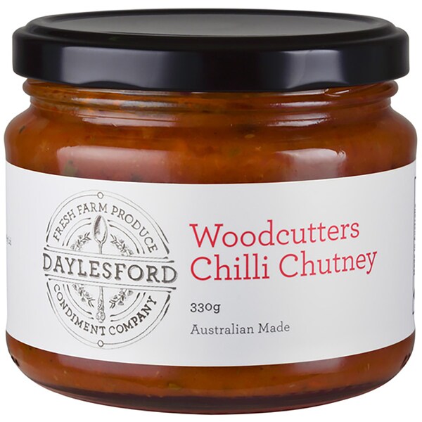 Daylesford Condiment Company Woodcutters Chilli Chutney 330g