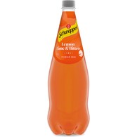 Schweppes Lemon Lime Bitters Soft Drink Mixer Bottle
