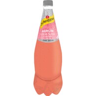 Schweppes Zero Sugar Agrum Citrus Blend Soft Drink Bottle