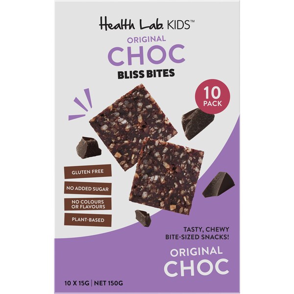 Health Lab Kids Choc Bliss Bites 150g