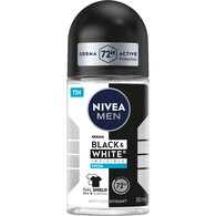 Nivea Men Black & White Invisible Fresh Roll On Deodorant
