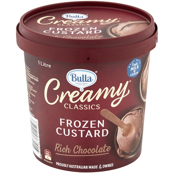 Bulla Creamy Classics Frozen Chocolate Custard 1l