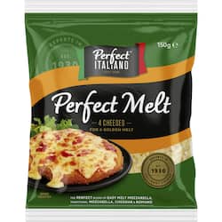 Perfect Italiano Grated 4 Cheese Melt 150g