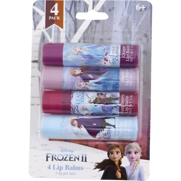 Frozen 2 Lip Balm 4 Pack