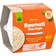 Woolworths Basmati Rice Microwave Cup