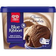 Blue Ribbon Classic Chocolate Tub Fat Ice Cream Dessert Tub