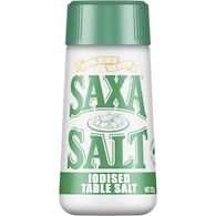 Saxa Picnic Pack Iodised Table Salt