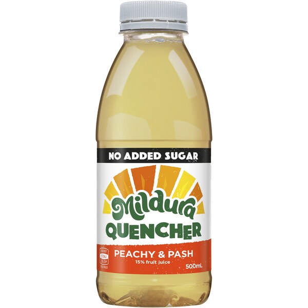 Mildura Quencher Apple Peach Passion 500ml