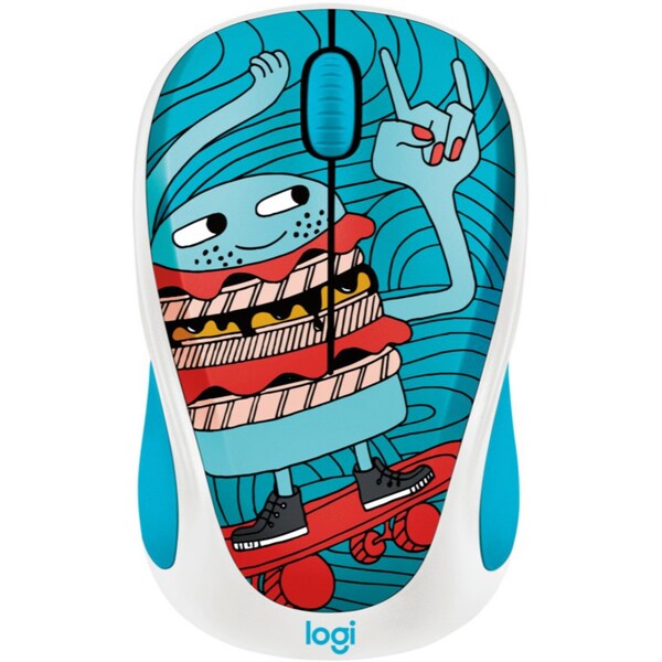 Logitech Doodle Mouse m238 m238 Light Blue Each