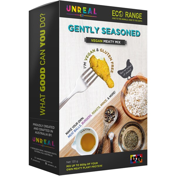 Unreal Co. Gently Seasoned Vegan Meaty Mix 120g