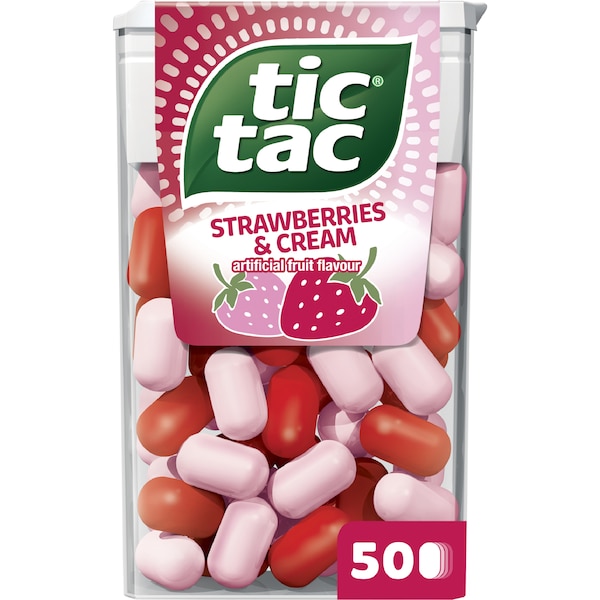 Tic Tac Strawberry & Cream 24g