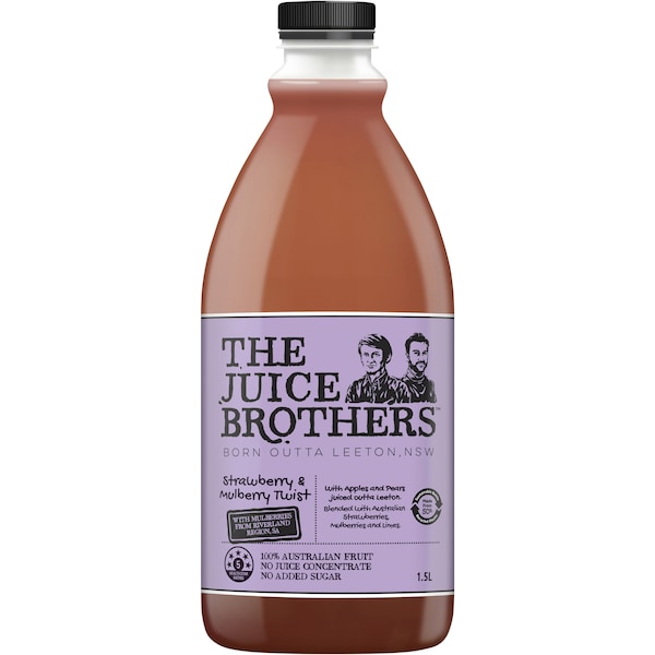 The Juice Brothers Mulberry & Strawberry 1.5l