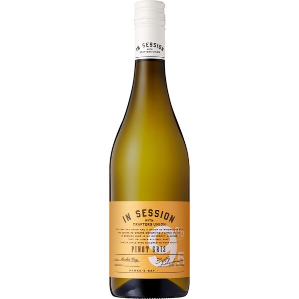 Crafters Union In Session Pinot Gris 750ml