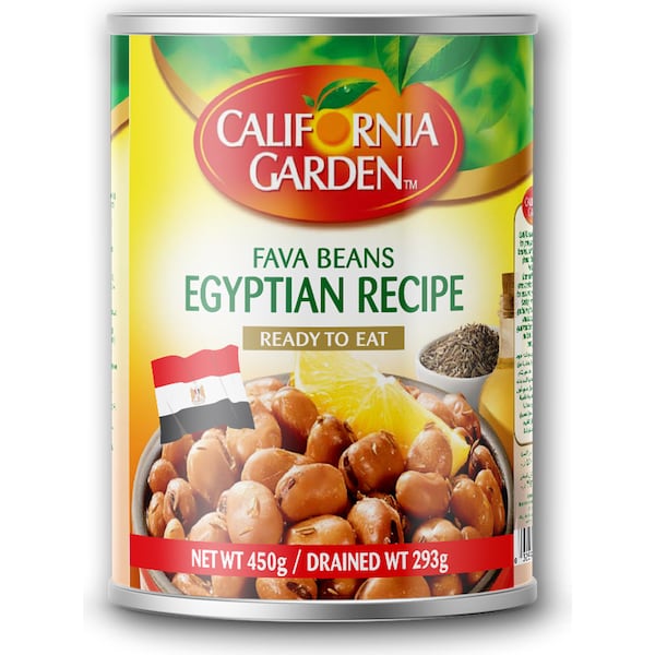California Garden Fava Beans Egyptian Recipe 450g