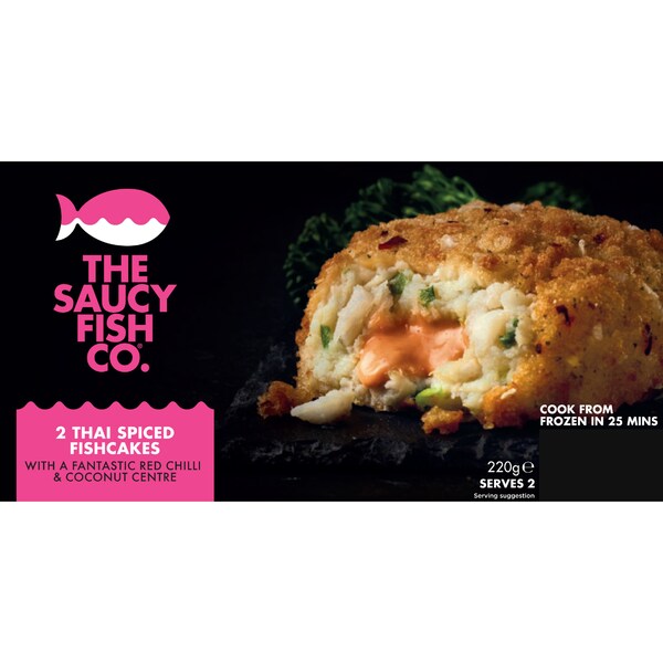 The Saucy Fish Co. Thai Spiced Fish Cakes 220g