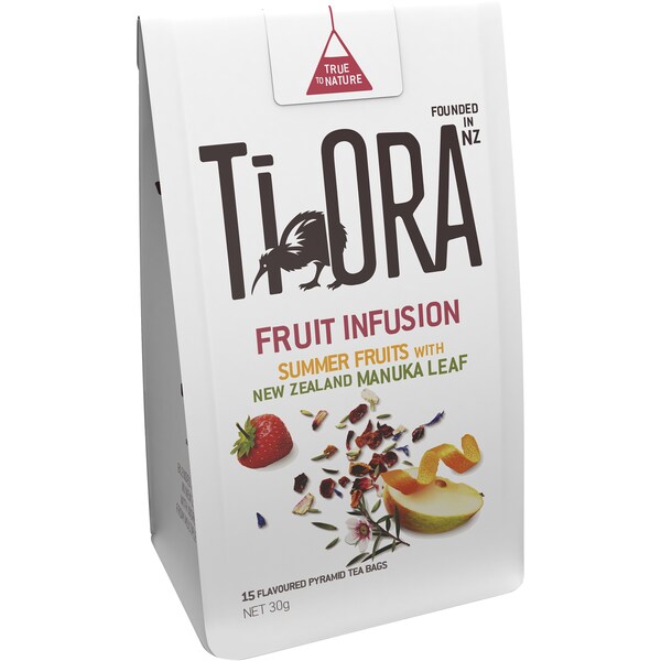 Ti Ora Fruit Infusion With Summer Fruits & Manuka Leaf 15 Pack