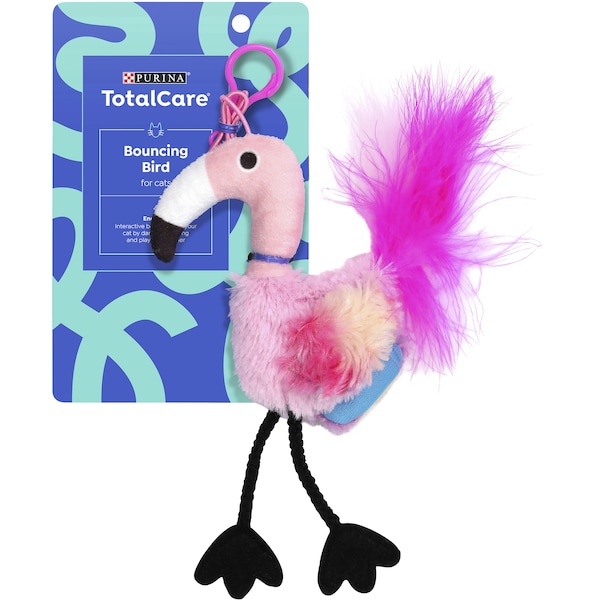 Total Care Bouncing Bird Cat Toy Assorted Each