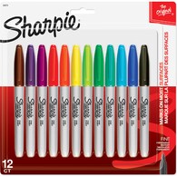 Sharpie Permanent Marker Pens Fine Point Assorted Colours