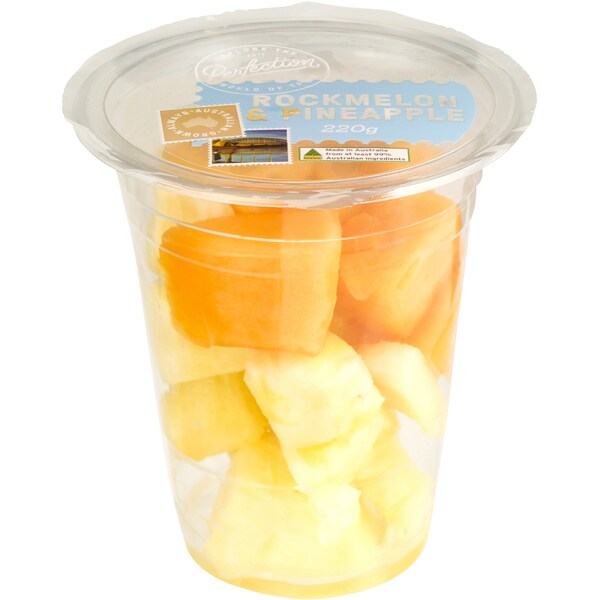 Perfection Fruit Rockmelon & Pineapple 220g