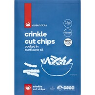Woolworths Essentials Crinkle Cut Chips