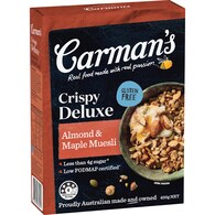 Carman's Muesli Crispy Deluxe Almond & Maple
