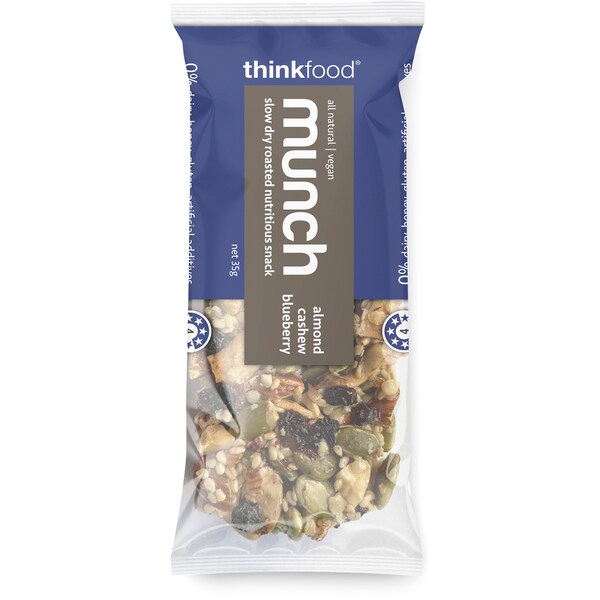Thinkfood Munch Bar Almond Cashew Blueberry 35g
