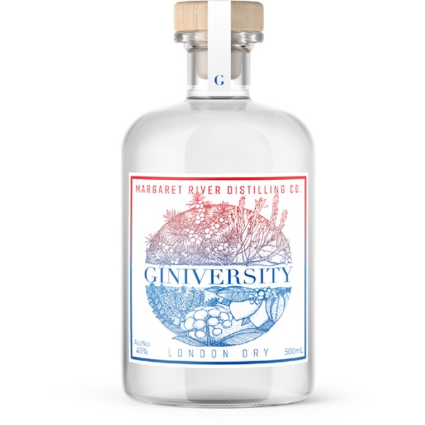 Giniversity London Dry Gin 500mL