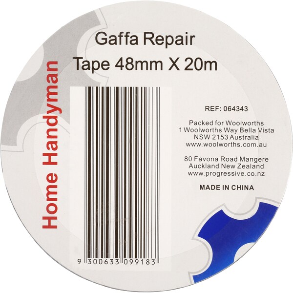 Home Handyman Tape Gaffa Repair 20m
