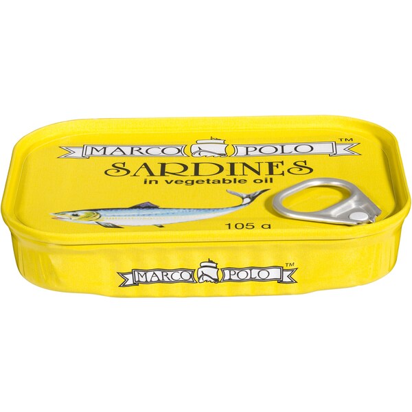 Marco Polo Sardine Vegetable Oil 105g