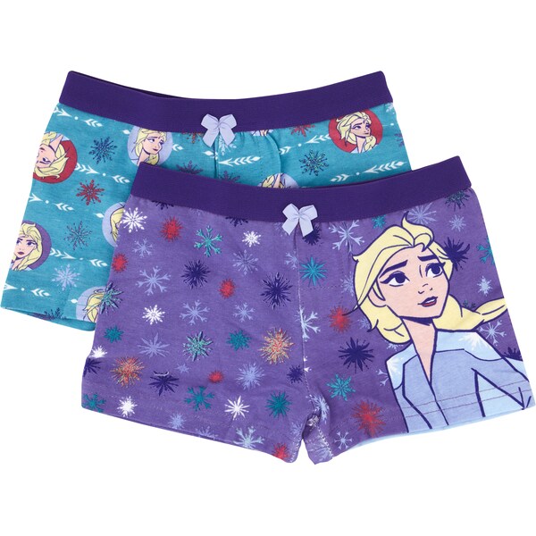 Rio Girls Shortie Sizes 4 To 6 2 Pack