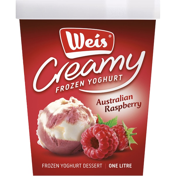 Weis Raspberry Creamy Frozen Yoghurt 1l