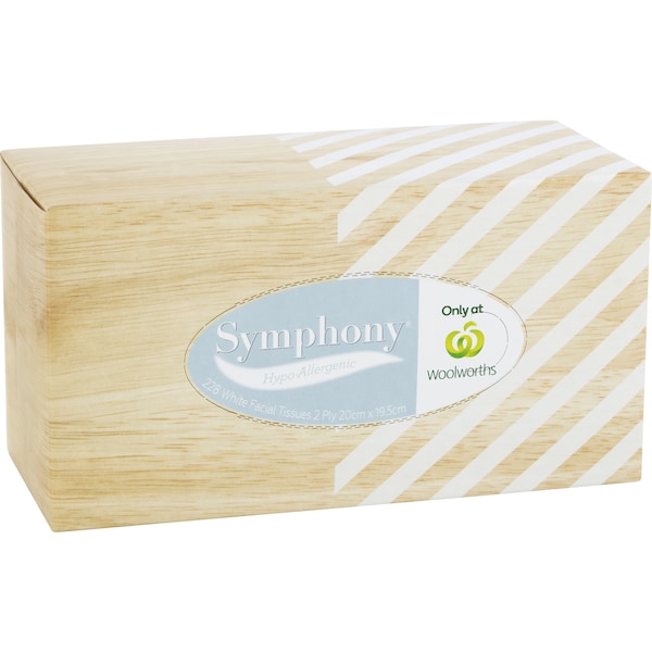 Symphony 2ply Facial Tissue 228 Pack