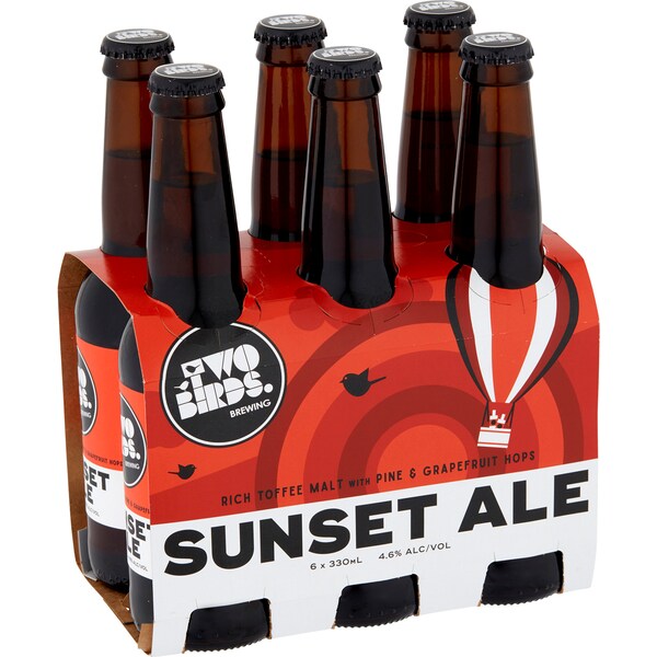 Two Birds Sunset Ale Bottles 300ml x 6 Pack