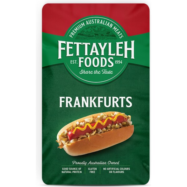 Fettayleh Foods Beef Frankfurts From The Deli per kg