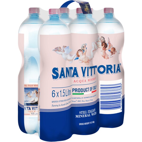 Santa Vittoria Still Mineral Water 1.5L x 6 pack