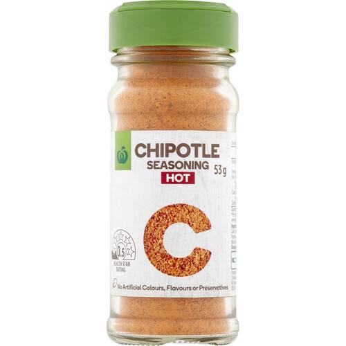 Woolworths Chipotle Seasoning 53g bunch