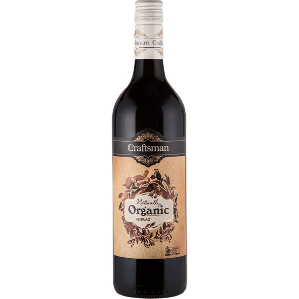 Craftsman Organic Shiraz 750ml