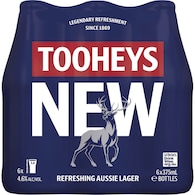 Tooheys New Lager Stubbies
