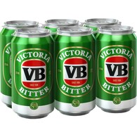 Victoria Bitter Lager Cans