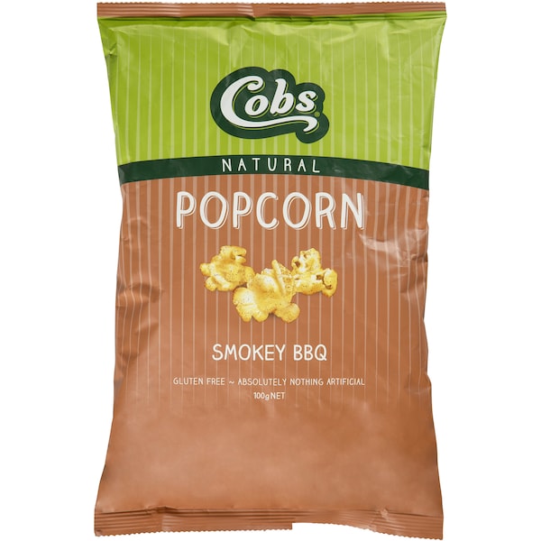 Cobs Popcorn Smokey BBQ 100g
