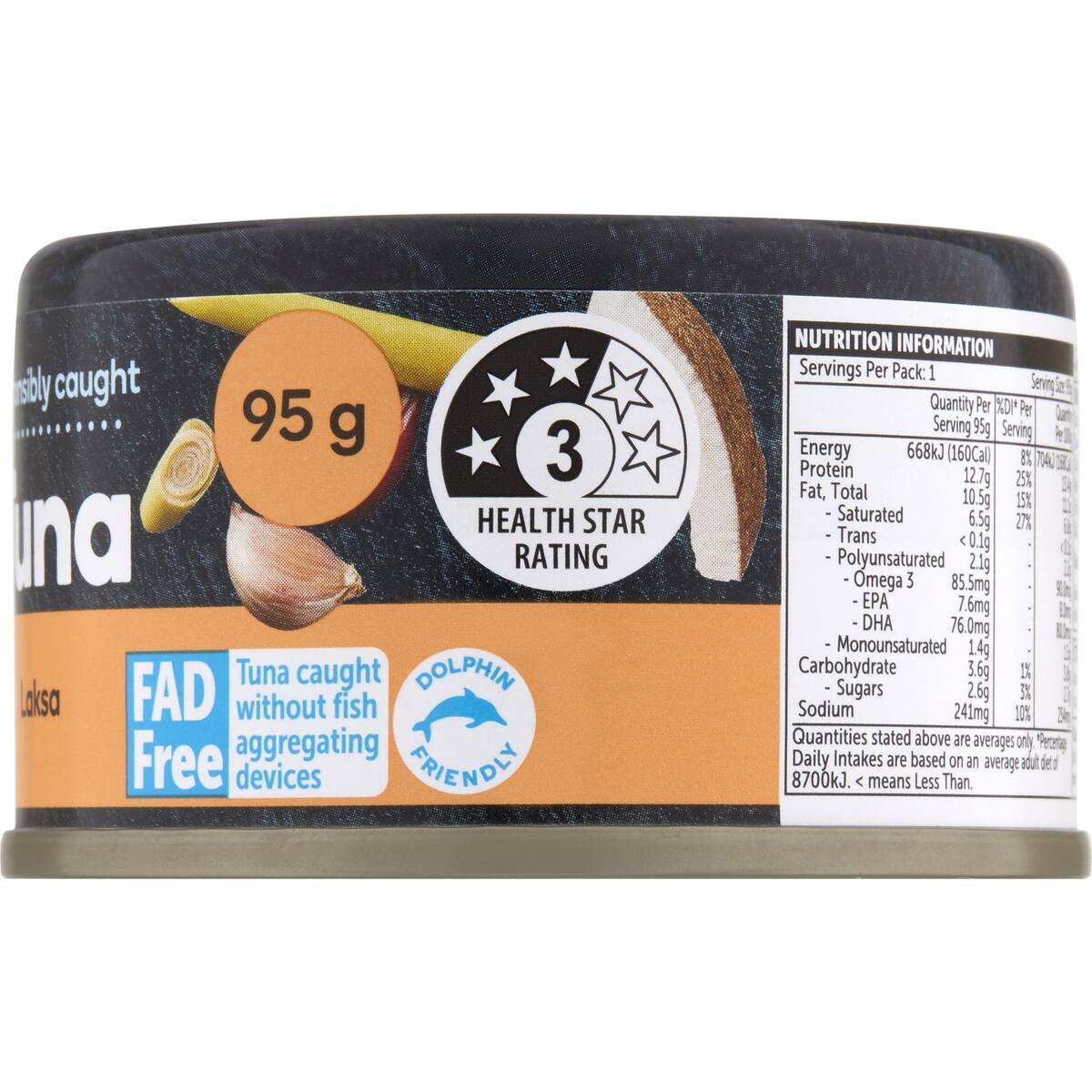 Woolworths Tuna Laksa 95g bunch