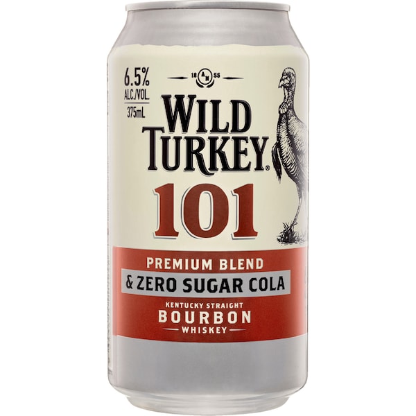 Wild Turkey 101 Zero Cola 375ml