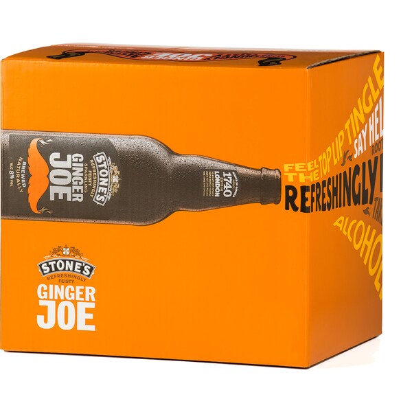 Stone's Ginger Joe Bottles 500mL x 12 pack