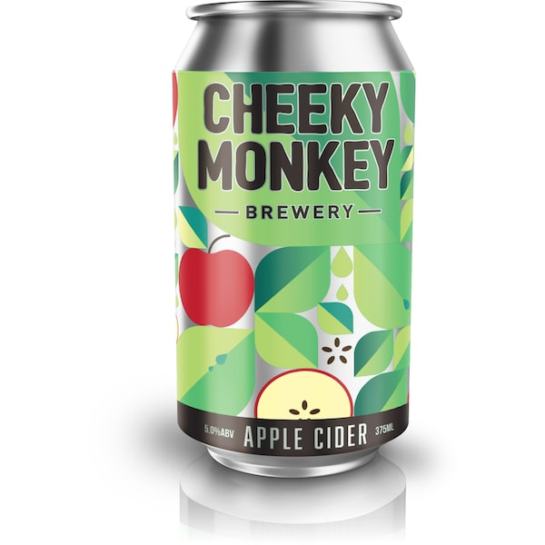 Cheeky Monkey Brewing Co. Apple Cider 375mL