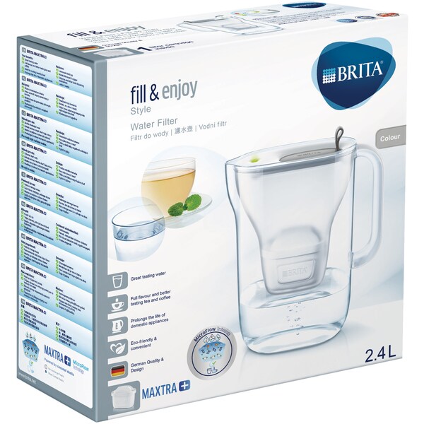 Brita Style Grey Filter Jug 2.4l