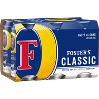 Foster's Classic Lager Cans