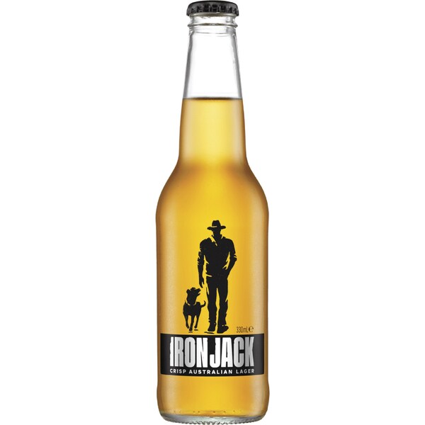 Iron Jack Crisp Australian Lager 330ml