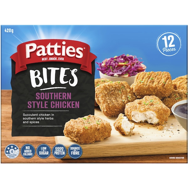 Patties Southern Style Chicken Bites 420g