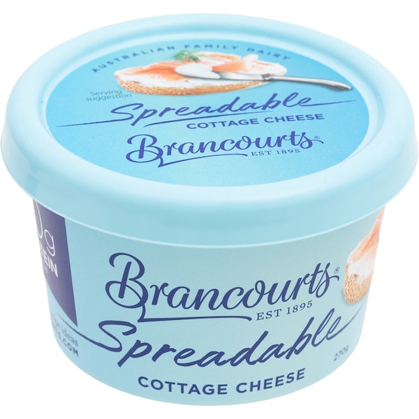 Brancourts Spreadable Cottage Cheese 270g