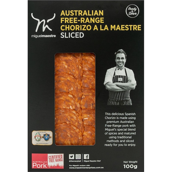 Miguel Maestre Sliced Chorizo 100g